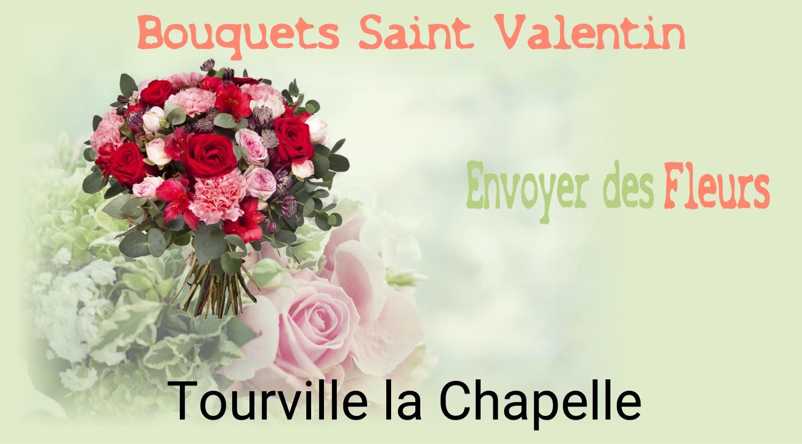Roses de Saint-Valentin livrées à Tourville-la-Chapelle